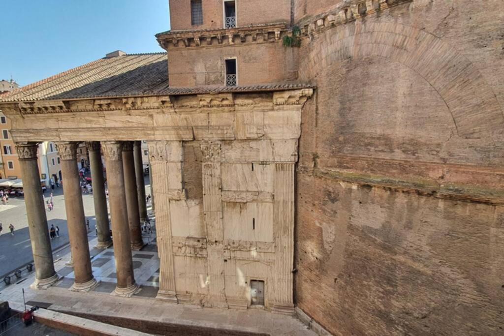 Maison " Pantheon View " In Front Of Pantheon Lägenhet Rom Exteriör bild